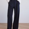 Men r.w. & co. Pants | Gender-Neutral Pleated Wide-Leg Pant Black