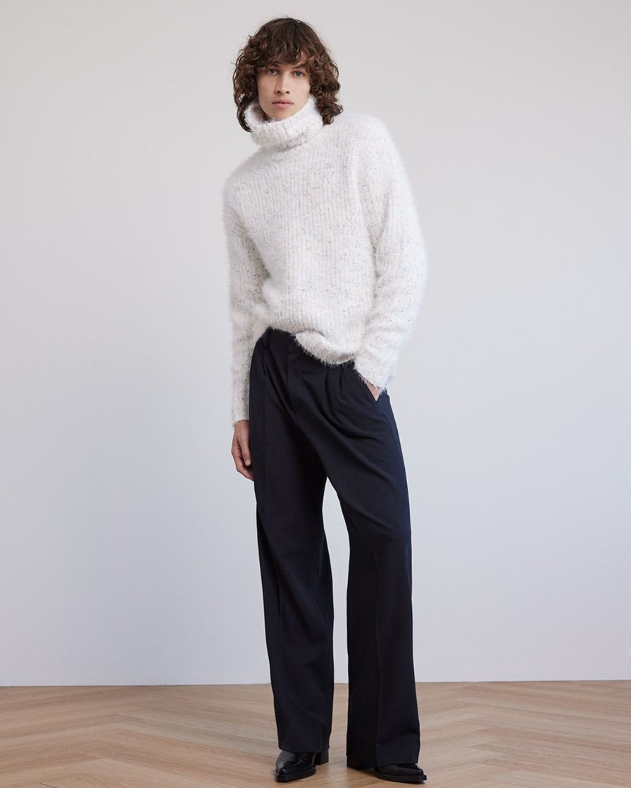 Men r.w. & co. Pants | Gender-Neutral Pleated Wide-Leg Pant Black