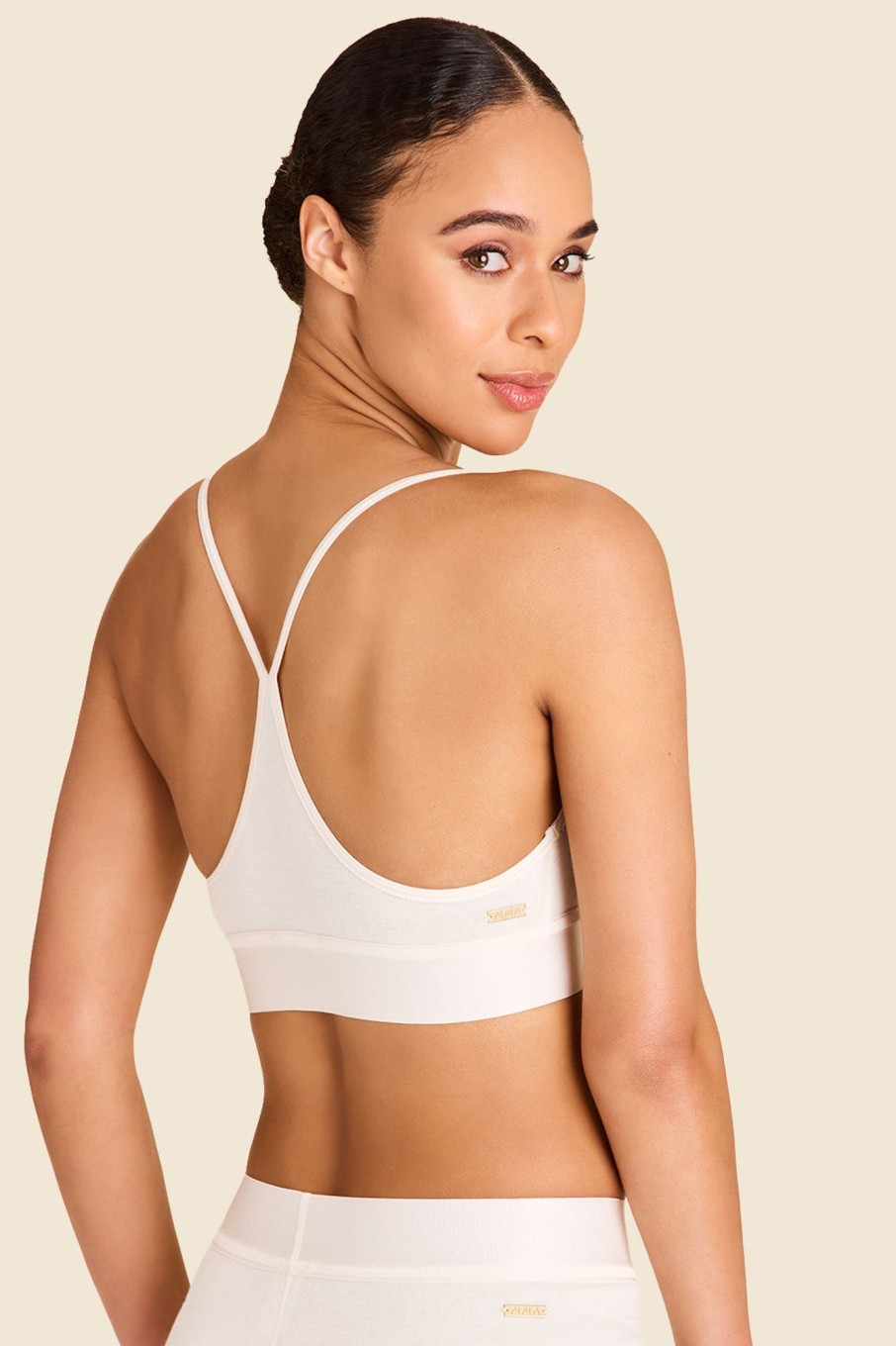 Women alala Active Tops | Alala - Washable Cashmere Bra White