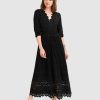 Women belle & bloom Dresses & Jumpsuits | Belle & Bloom All Eyes On Me Midi Dress Black