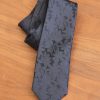 Men r.w. & co. Ties & Bow Ties | Celebration Regular Tie With Floral Pattern Black