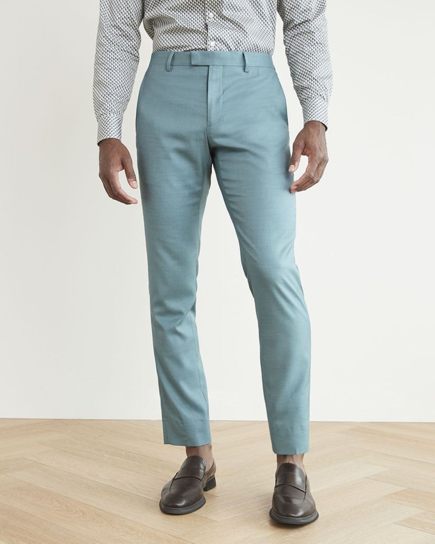 Men r.w. & co. Pants | Slim-Fit Blue Suit Pant Smoke Blue