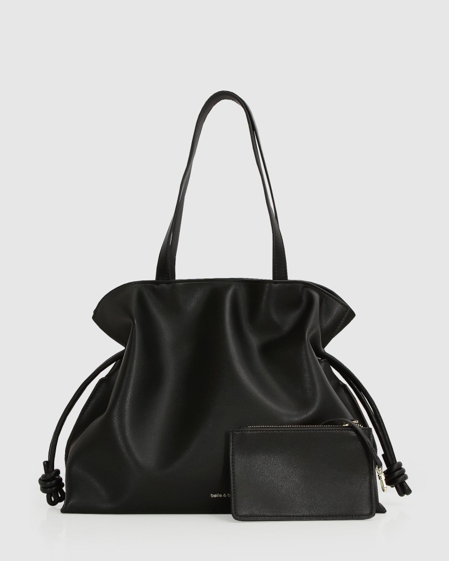 Women belle & bloom Bags | Belle & Bloom C'Est La Vie Shoulder Bag Black