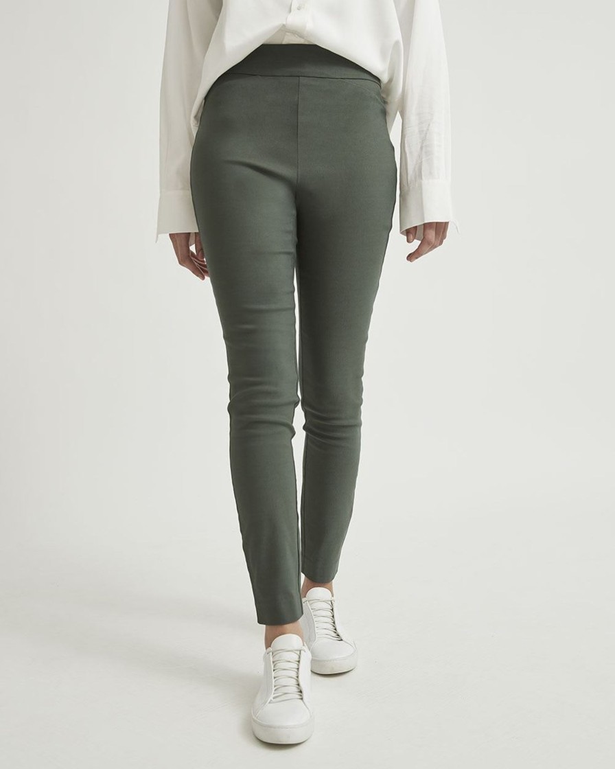 Women r.w. & co. Pants | Solid High-Rise City Legging Pant Kalamata