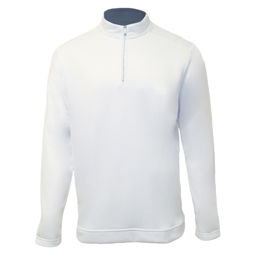 Men adidas Sweatshirts & Hoodies | Adidas - Mens Club Golf Sweatshirt White