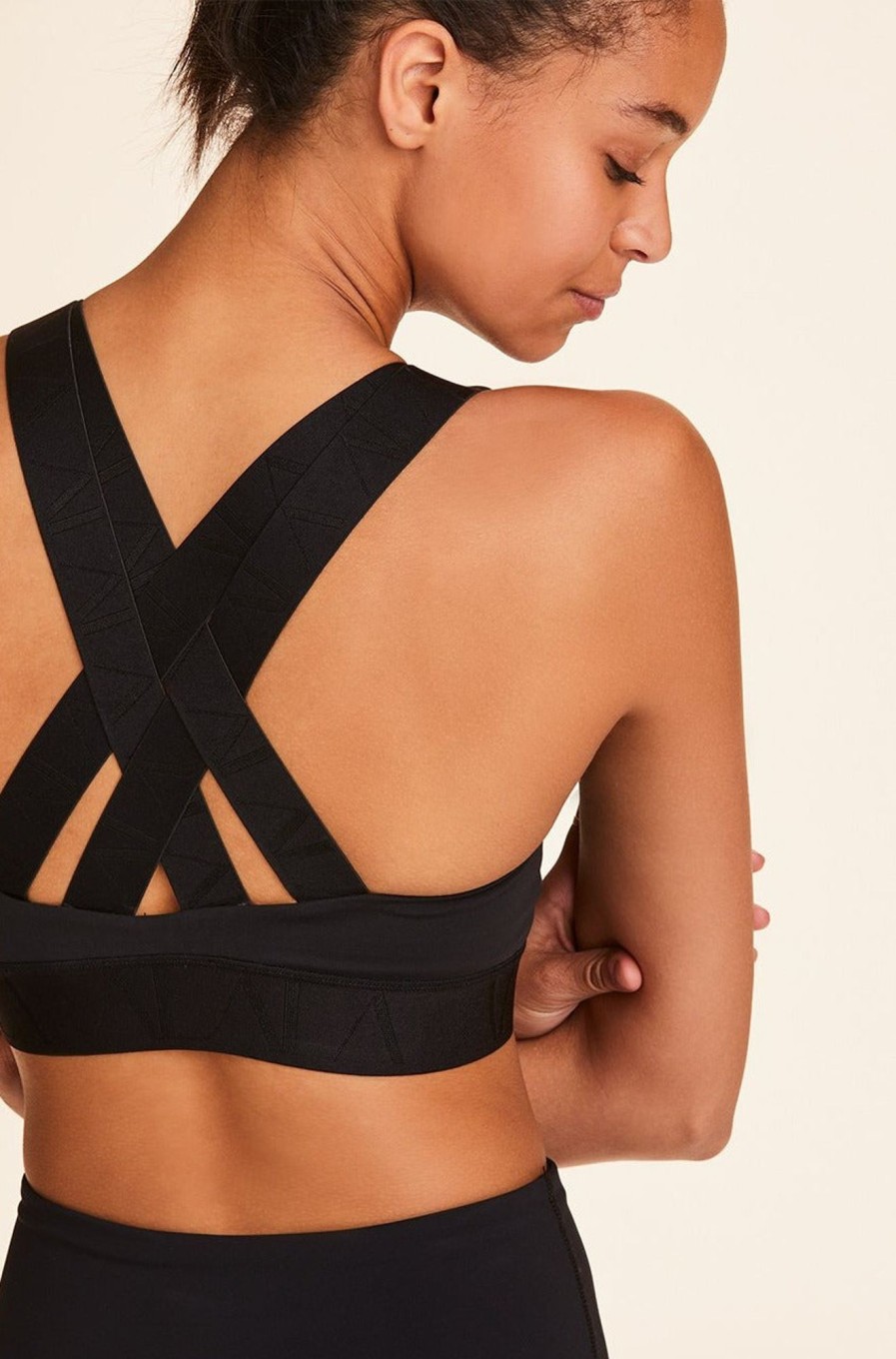 Women alala Active Tops | Alala -Eclipse Bra Black