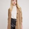 Women r.w. & co. Sweaters & Cardigans | Long-Sleeve Buttoned-Down Boucle Cardigan Medium Tan Mix Sw