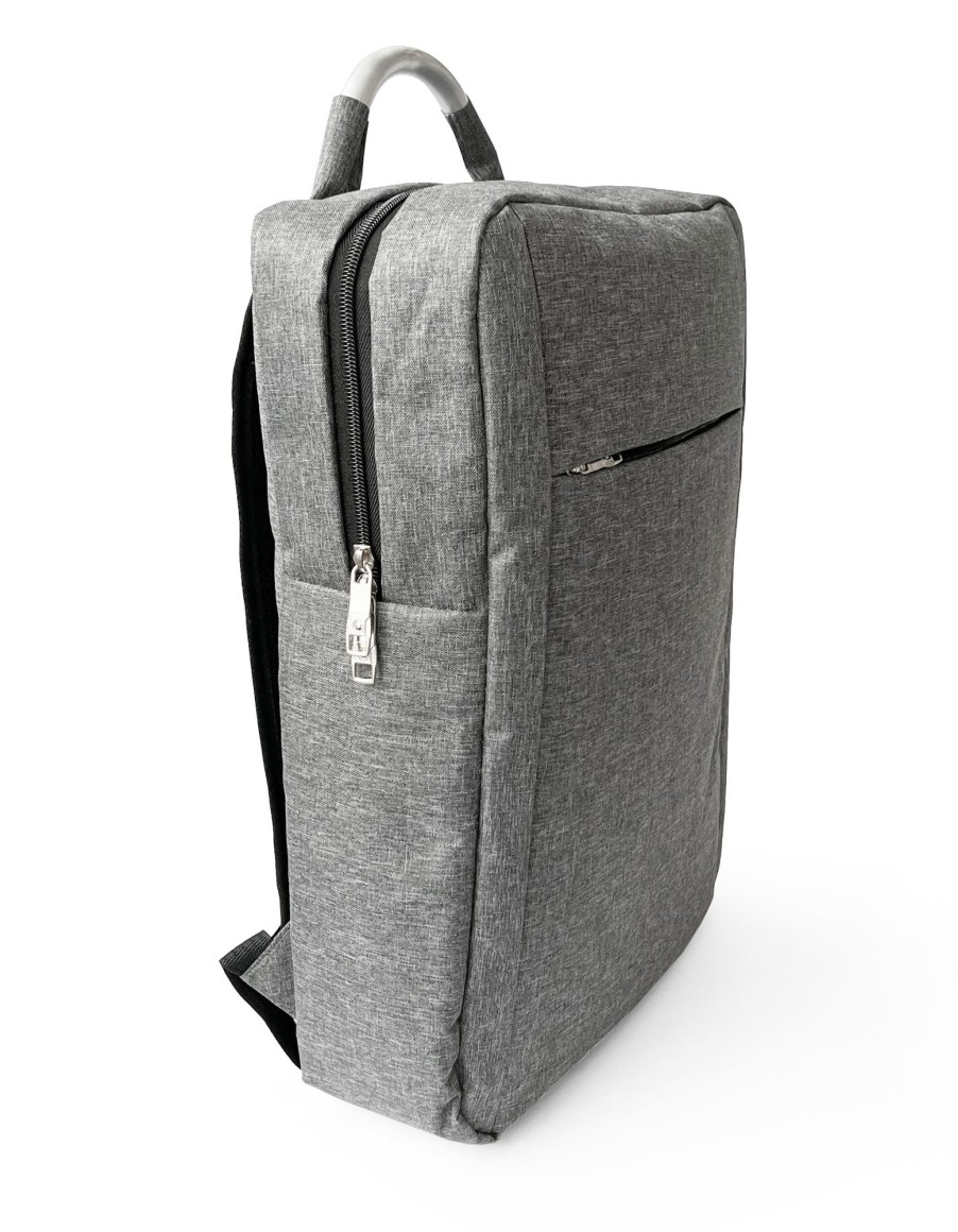 Women club rochelier Bags | Club Rochelier Tech Backpack With Metal Handle Medium Grey