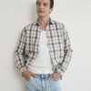 Men r.w. & co. Shirts | Slim-Fit Plaid Shirt Bright White