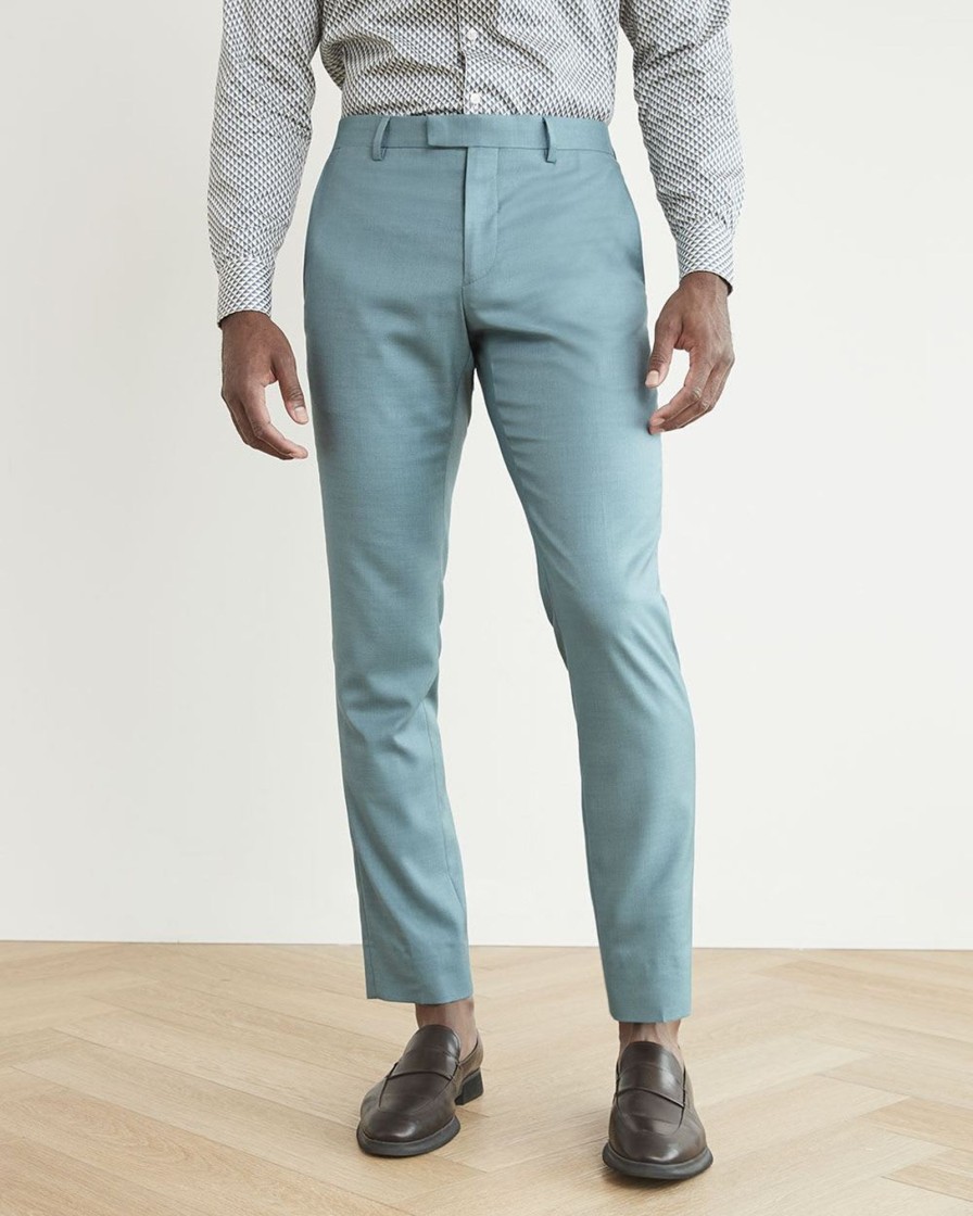 Men r.w. & co. Suits | Slim-Fit Blue Suit Pant Smoke Blue