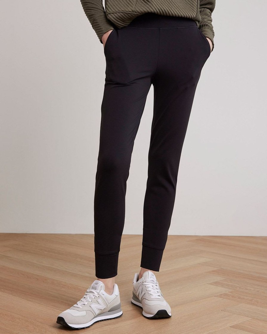 Women r.w. & co. Pants | Soft Touch Jogger Ankle Pant Black