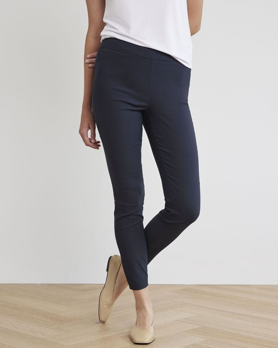 Women r.w. & co. Pants | Solid High-Rise City Legging Pant Forged Iron