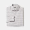 Men r.w. & co. Shirts | Tailored-Fit Dress Shirt With Micro Geo Print Ash Rose