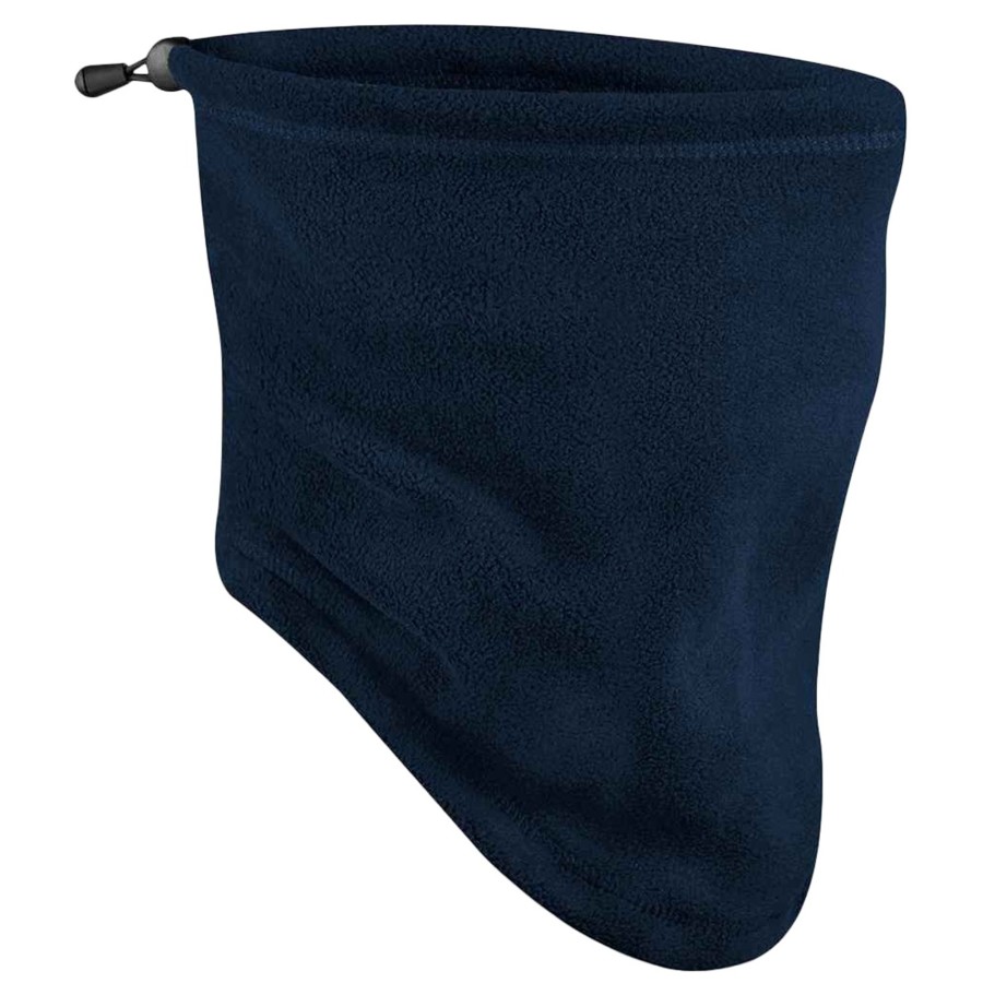 Women beechfield Hats, Gloves, & Scarves | Beechfield - Fleece Recycled Snood Dark Blue