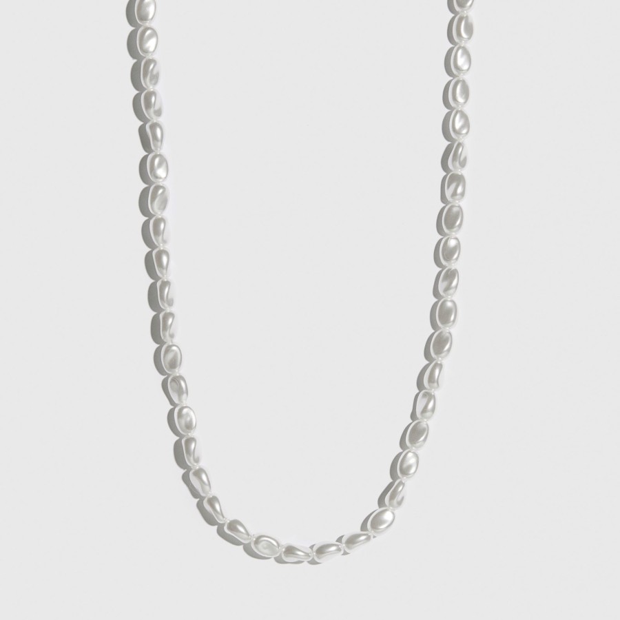 Women drae collection Jewelry | Drae Collection - Aurora Pearl Waist Chain Silver